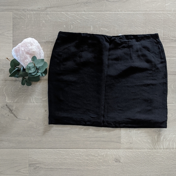 T Los Angeles Silk and Sequin Mini Skirt - Picture 5 of 7